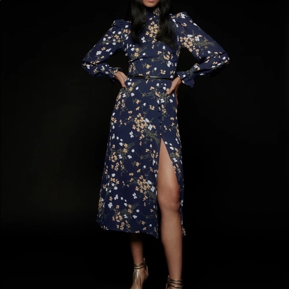 Reformation Dresses & Skirts - *NWT* Reformation Stevi Midi Dress ~ sz 0 ~ High Slit